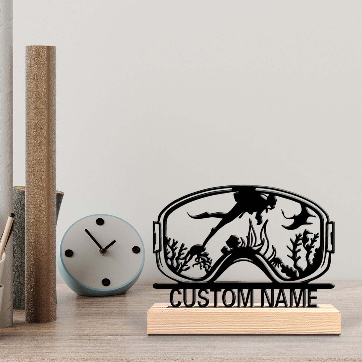 Interior Design Room - 1 szt. Urocza, personalizowana, drewniana dekoracja