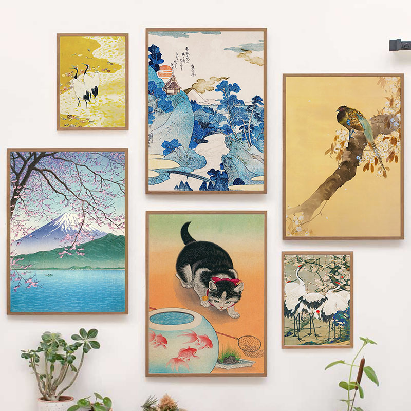 Interior Design Japan - Japońskie obrazy na płótnie Katsushika Hokusai,